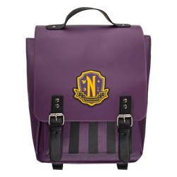 Wednesday (TV) - Nevermore Academy Backpack (Purple)