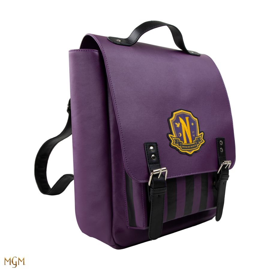 Wednesday (TV) - Nevermore Academy Backpack (Purple)