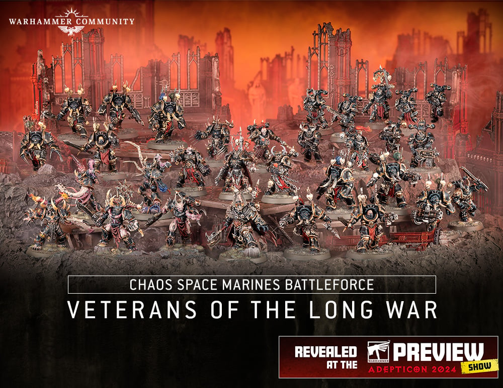Warhammer 40,000: Chaos Space Marines Battleforce: Veterans Of The Long War