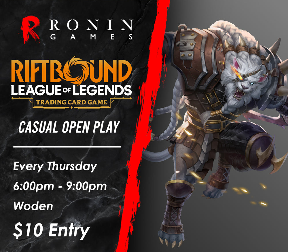 Riftbound: Casual Open Play - Woden Store