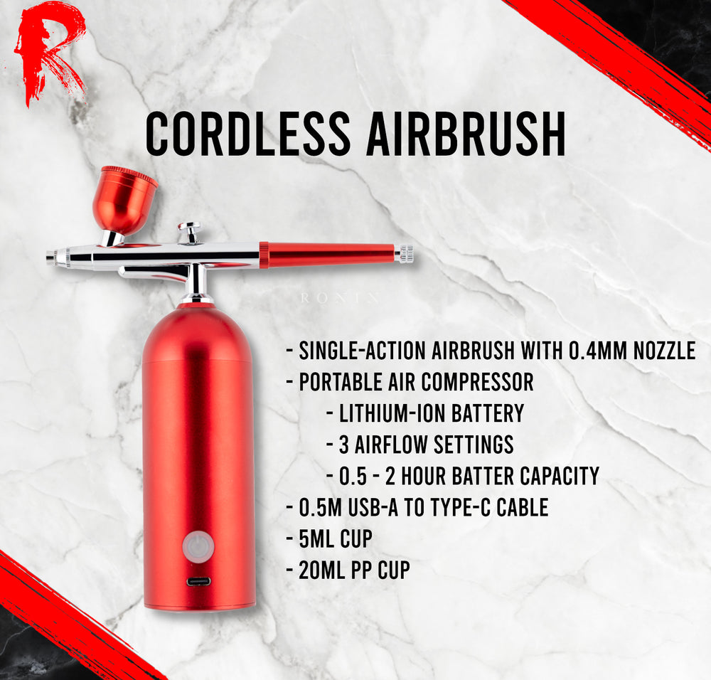 Ronin Games Cordless Airbrush Red