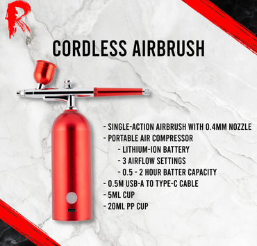 Ronin Games Cordless Airbrush Red