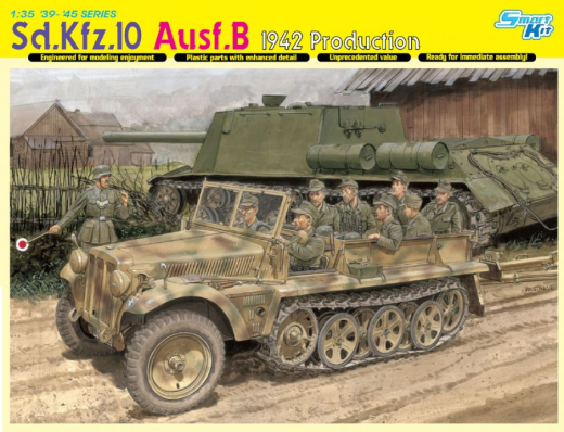Dragon 1/35 Sd.Kfz.10 Ausf.B 1942 PRODUCTION