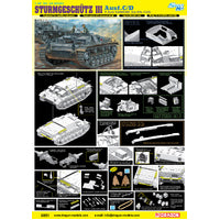 1/35 Sturmgeschutz 7.5cm Kanone (Sd.Kfz.142) Ausf.C/D Plastic Model Kit