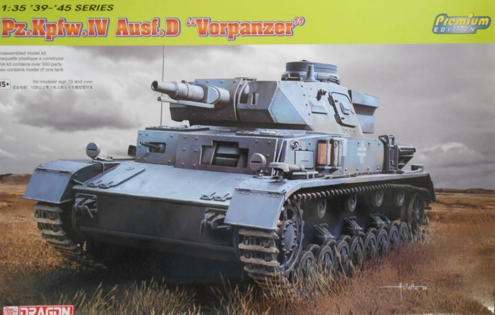 Dragon 1/35 Pz.Kpfw.IV Ausf.D Vorpanzer Plastic Model Kit
