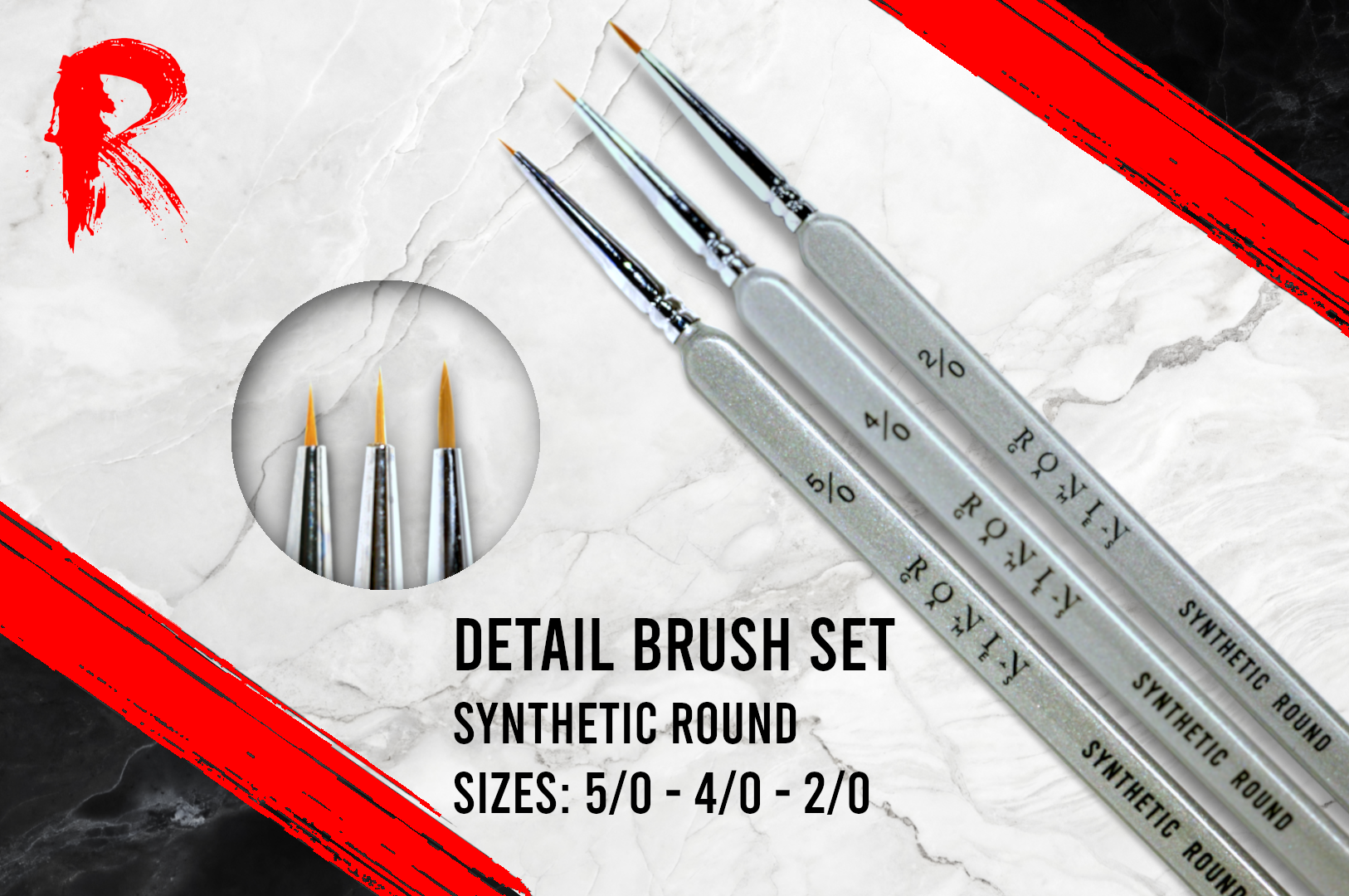 Ronin Games Brushes - Detail Set