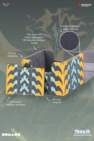 Gatherers Tavern - Tarkir Dragonstorm - Betor Domaru 133+ Deck Box