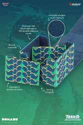 Gatherers Tavern - Tarkir Dragonstorm - Teval Domaru 133+ Deck Box