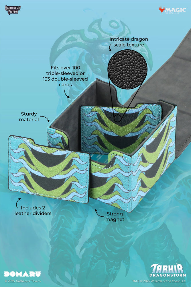 Gatherers Tavern - Tarkir Dragonstorm - Ureni Domaru 133+ Deck Box