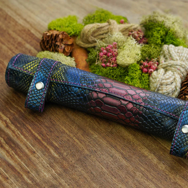Roll Up Dice Mat & Storage Tube - Dragonskin
