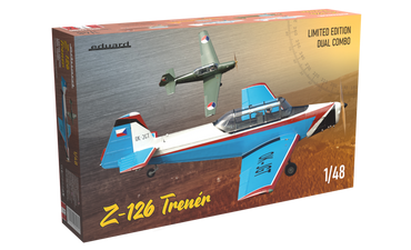 Eduard 1/48 Z-126 TRENÉR Dual Combo Plastic Model Kit