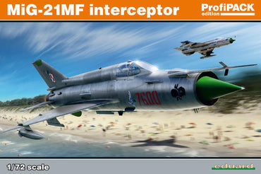 1/72 MiG-21MF Interceptor Plastic Model Kit