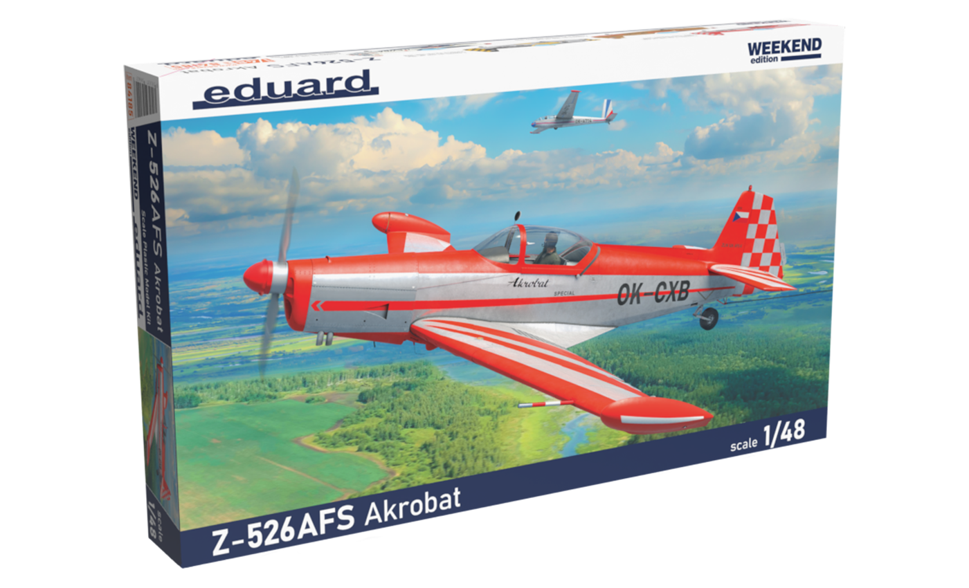 Eduard 1/48 Z-526AFS Akrobat Plastic Model Kit