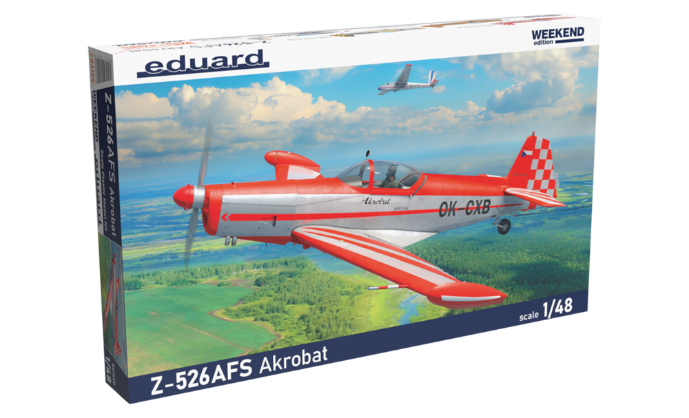 Eduard 1/48 Z-526AFS Akrobat Plastic Model Kit