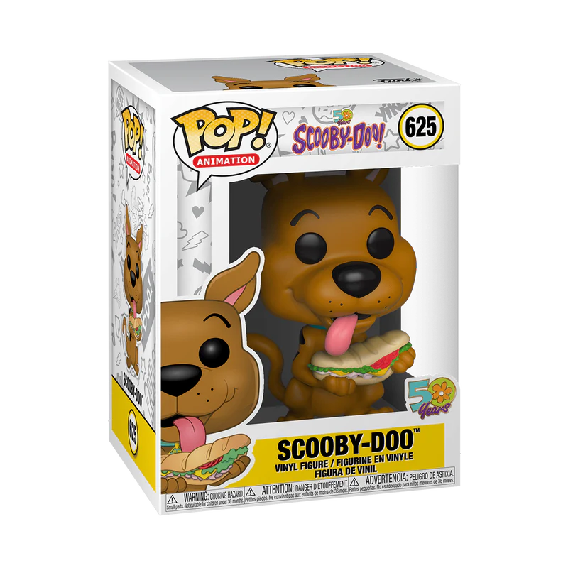 Scooby Doo with Sandwhich #625 Scooby Doo Pop! Vinyl