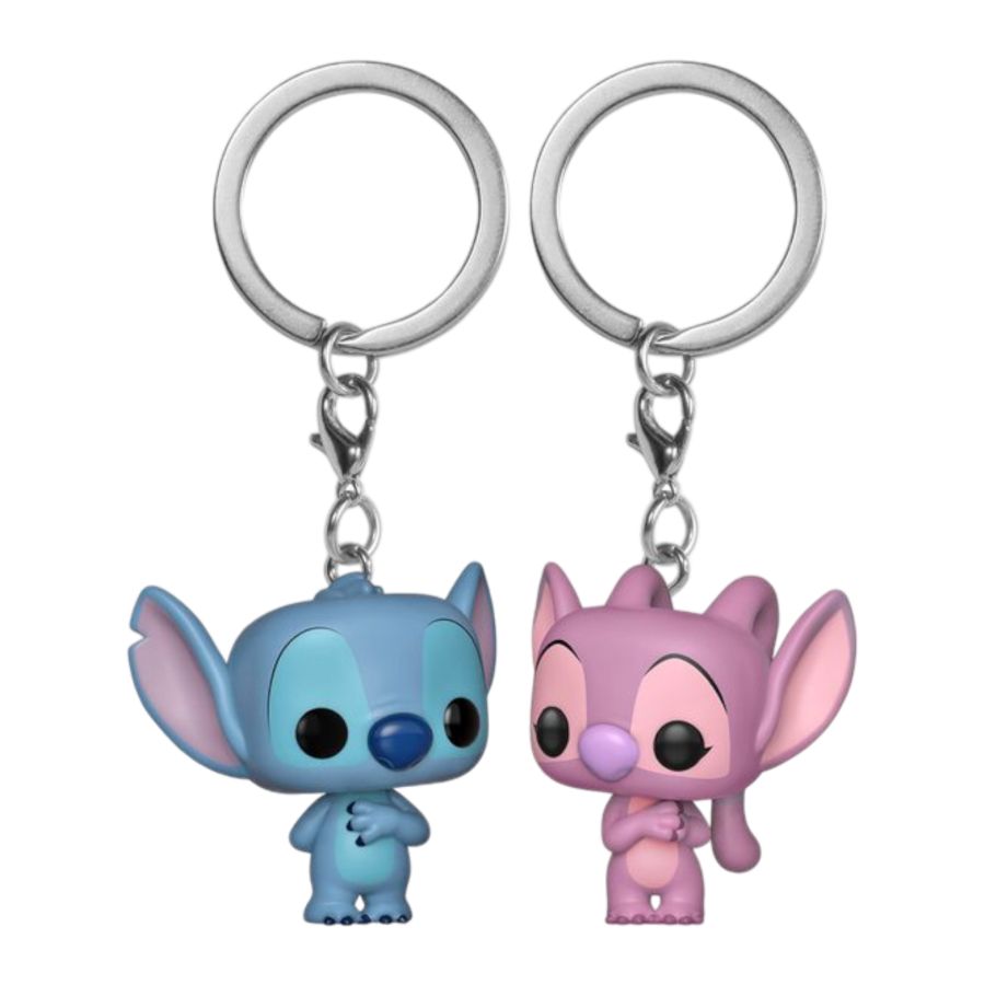 Lilo & Stitch – Stitch & Angel Pocket Pop! Keychain 2-pack
