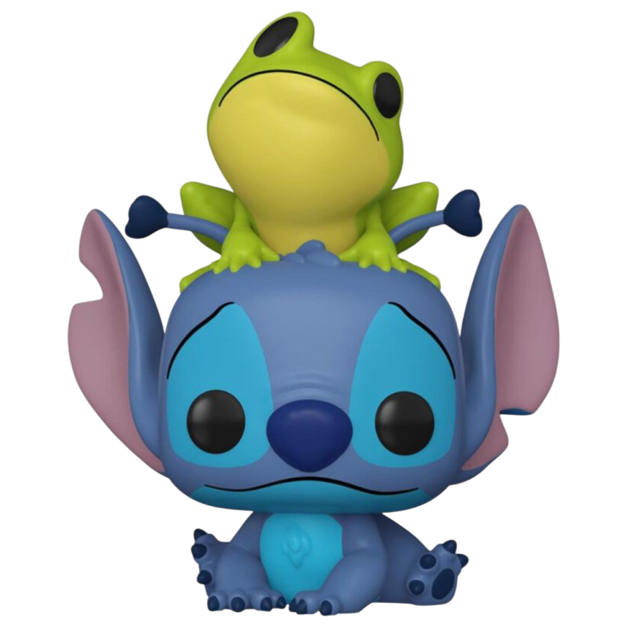 Lilo & Stitch #986 - Stitch with Frog US Exclusive Pop! Vinyl [RS]