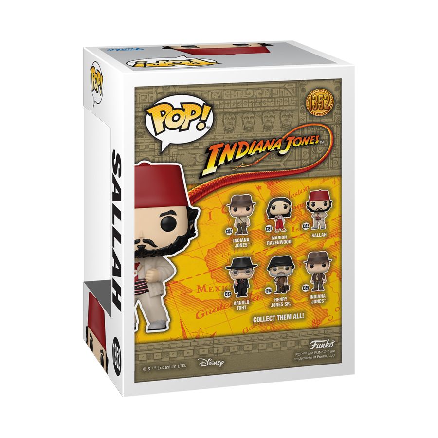 Indiana Jones and the Last Crusade - Sallah Pop! Vinyl