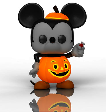 Mouse as Halloween Pumpkin (Glow in the Dark) #1218 Disney Pop! Vinyl (Special Edition)