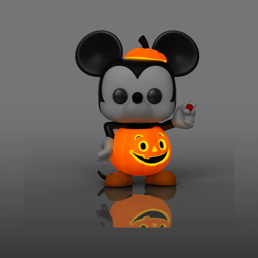 Mouse as Halloween Pumpkin (Glow in the Dark) #1218 Disney Pop! Vinyl (Special Edition)