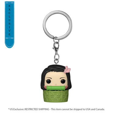 Demon Slayer - Nezuko in Basket Pop! Keychain