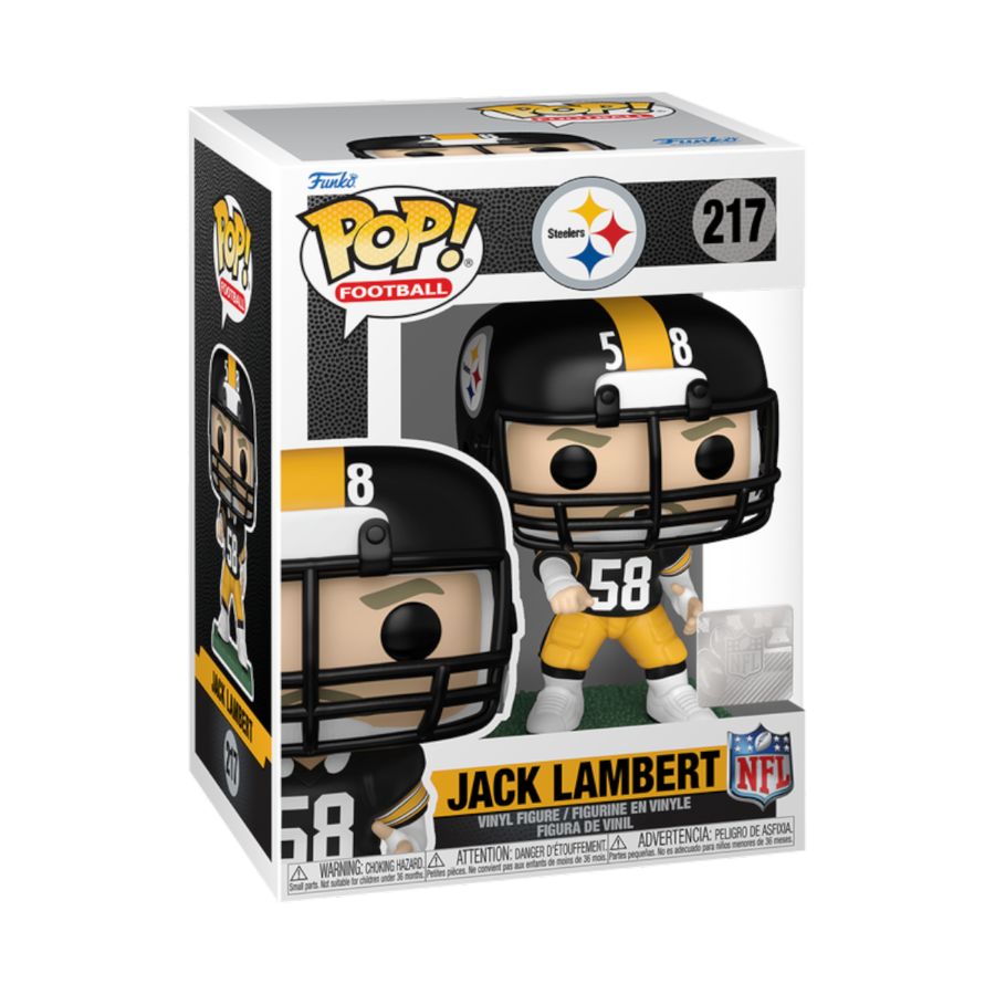 NFL: Legends - Jack Lambert (Steelers)#217 Pop! Vinyl