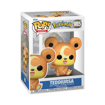 Teddiursa #985 Pokemon Pop! Vinyl