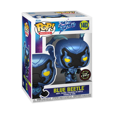 Blue Beetle #1403 GLOW CHASE Blue Beetle Pop! Vinyl - Pre-Owned