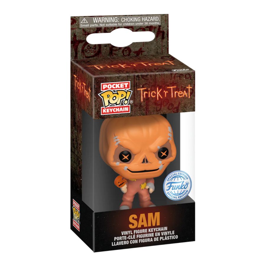 Trick 'r Treat - Sam Unmasked US Exclusive Pop! Keychain