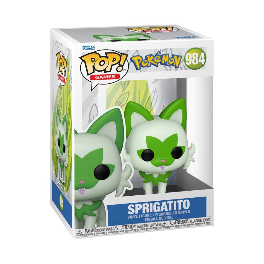 Sprigatito # 984 - Pokemon Pop! Vinyl