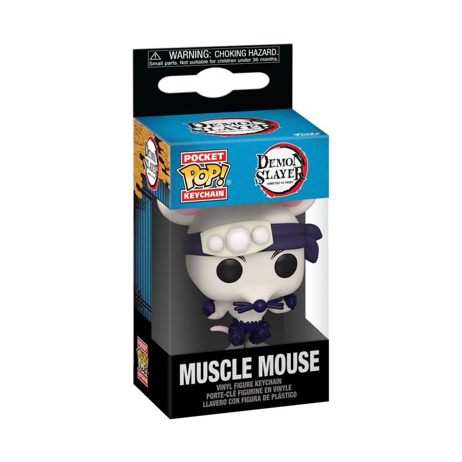 Demon Slayer - Muscle Mouse Pop! Keychain