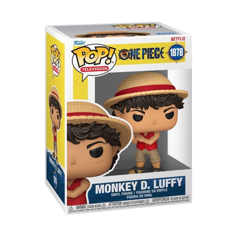 Monkey D. Luffy #1878 One Piece (Netflix) Pop! Vinyl