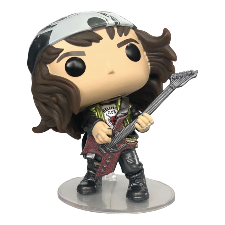 Hunter Eddie with Guitar #1462 Stranger Things Metallic Pop! Vinyl