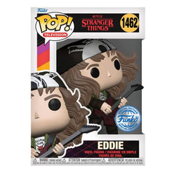 Hunter Eddie with Guitar #1462 Stranger Things Metallic Pop! Vinyl
