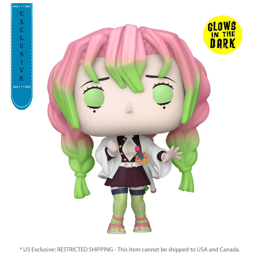 Mitsuri Kanroji GLOW #1306 Demon Slayer Pop! Vinyl