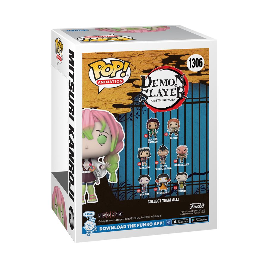 Mitsuri Kanroji GLOW #1306 Demon Slayer Pop! Vinyl