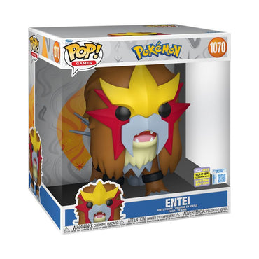 Entei 10″ SDCC 2025 #1070 - Pokemon Pop! Vinyl