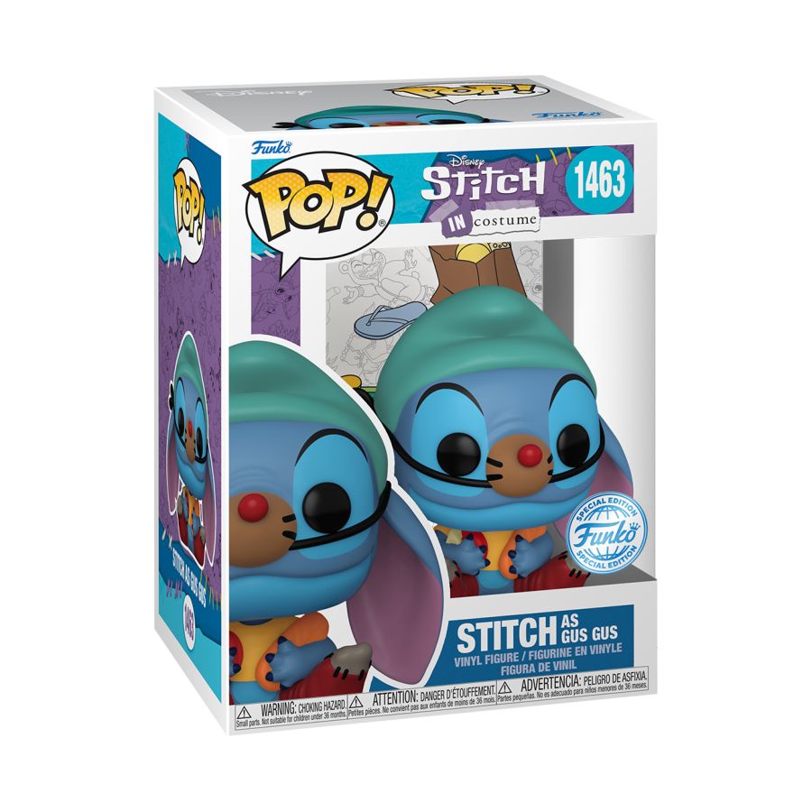 Disney #1463 - Stitch Gus Gus Costume Pop! Vinyl