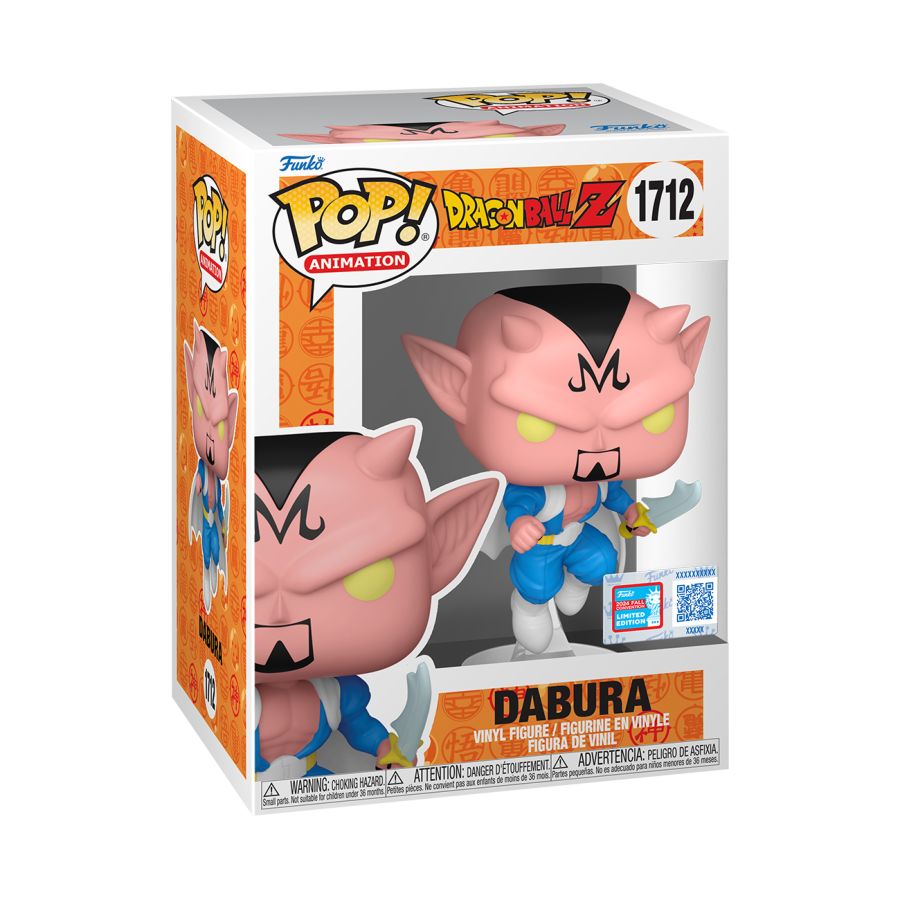 Dabura #1712 NYCC 2024 Exclusive Dragonball Z Pop! Vinyl [RS]