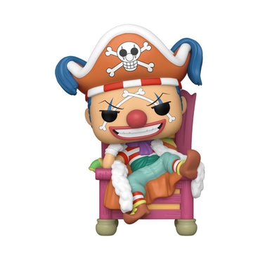 Buggy the Clown (on Throne) #1740 NYCC 2024 Exclusive One Piece Pop! Deluxe [RS]