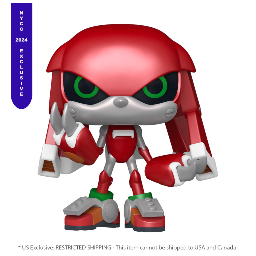 Metal Knuckles #1015 NYCC 2024 Sonic Exclusive Pop! Vinyl [RS]