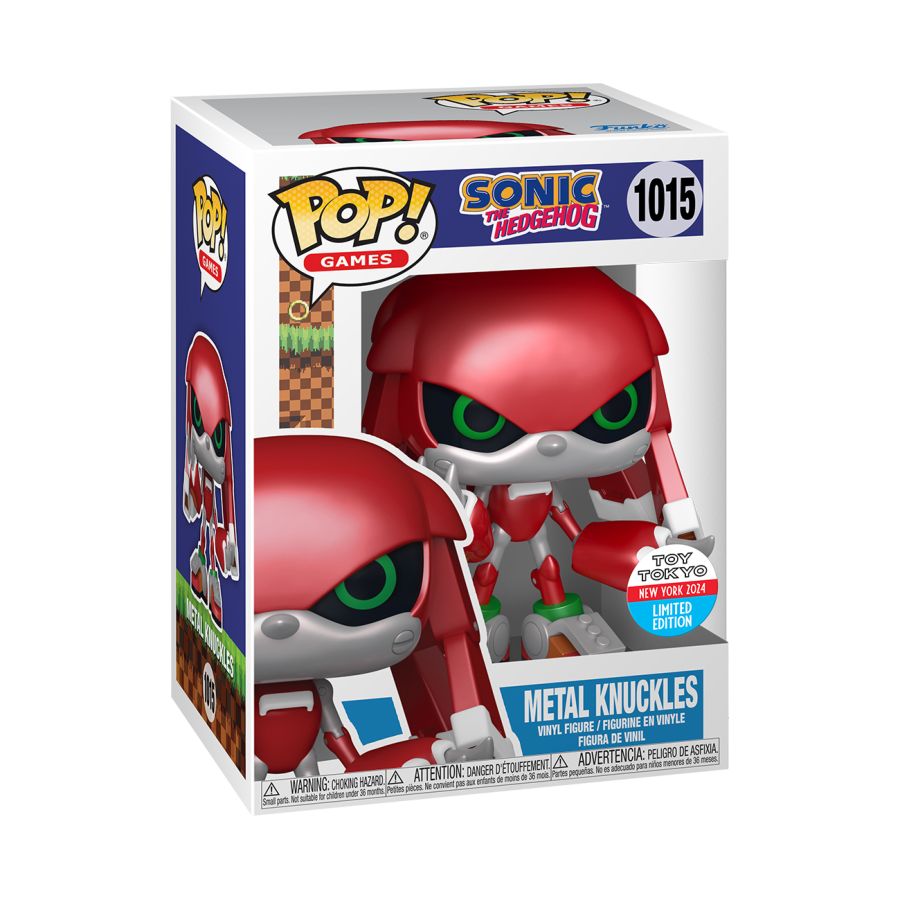 Metal Knuckles #1015 NYCC 2024 Sonic Exclusive Pop! Vinyl [RS]