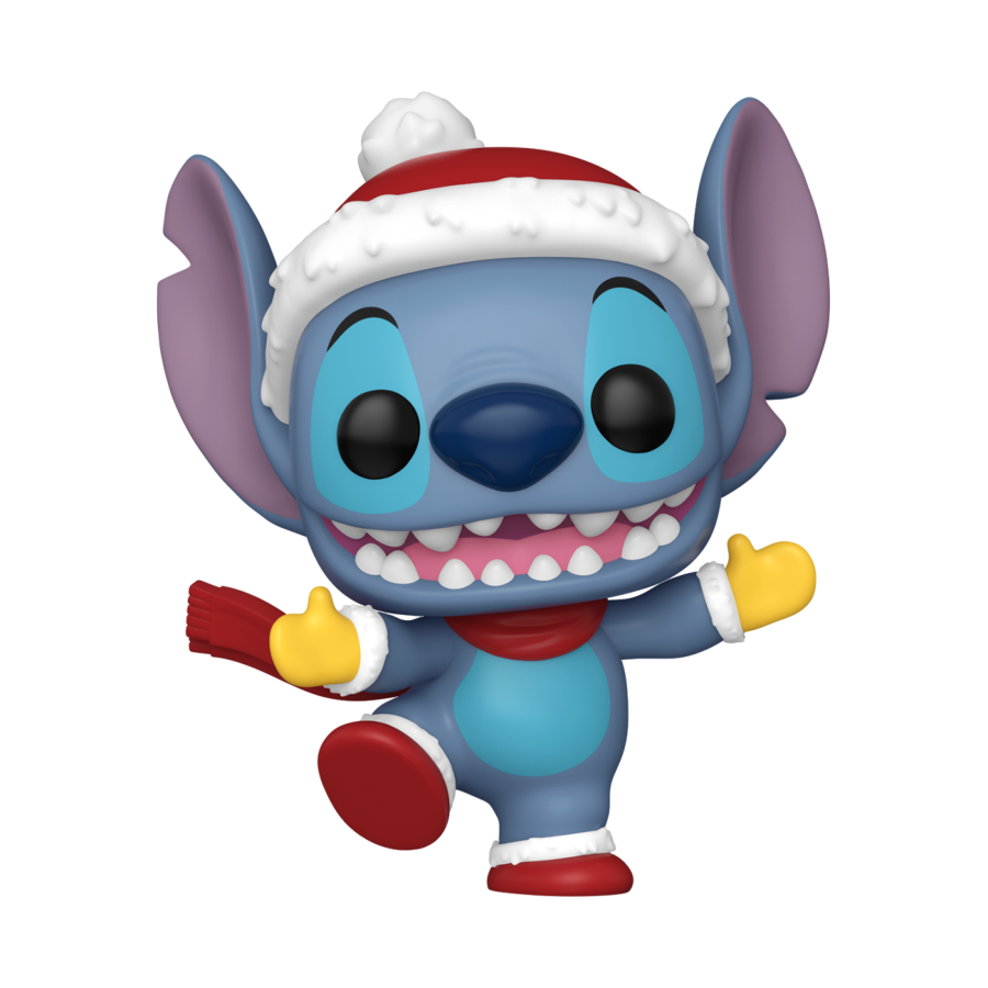 Lilo & Stitch #1503 - Stitch with Hat Holiday Pop! Vinyl