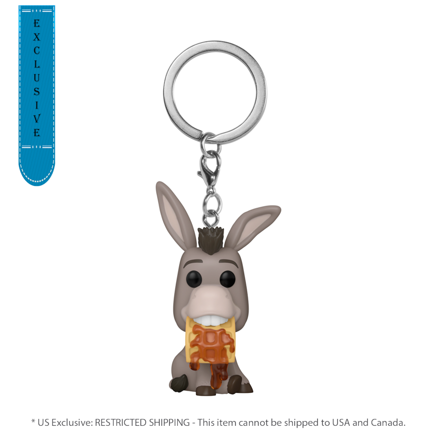 Shrek - Donkey DreamWorks 30th Anniversary US Exclusive Pop! Keychain