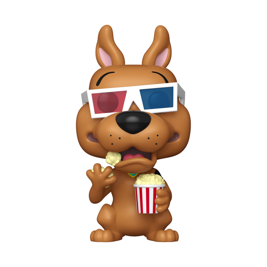 Scooby Doo (with 3D Glasses) #2040 Scooby Doo Pop! Vinyl