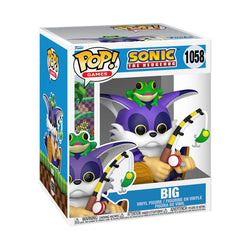 Sonic The Hedgehog #1058 - Big the Cat with Froggy 6" Pop! Vinyl