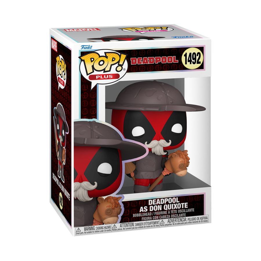 Deadpool: Literary Classics - #1492 Deadpool as Don Quixote Pop! Vinyl