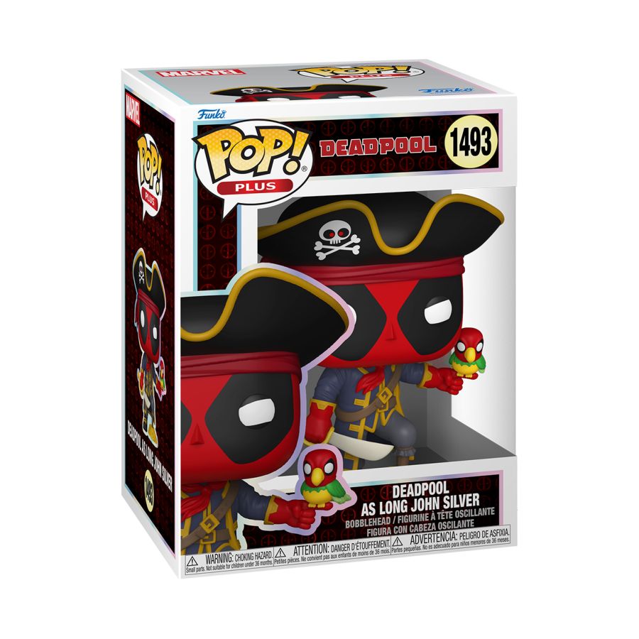 Deadpool: Literary Classics - #1493 Deadpool as Long John Silver Pop! Vinyl
