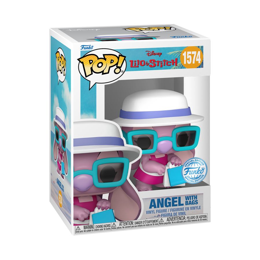 LILO & STITCH - POP Disney N° 1573 - Angel avec sacs LILO & STITCH - POP Disney N° 1573 - Angel avec sacs