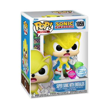 Super Sonic with Emeralds #1059 Sonic the Hedgehog Pop! Vinyl